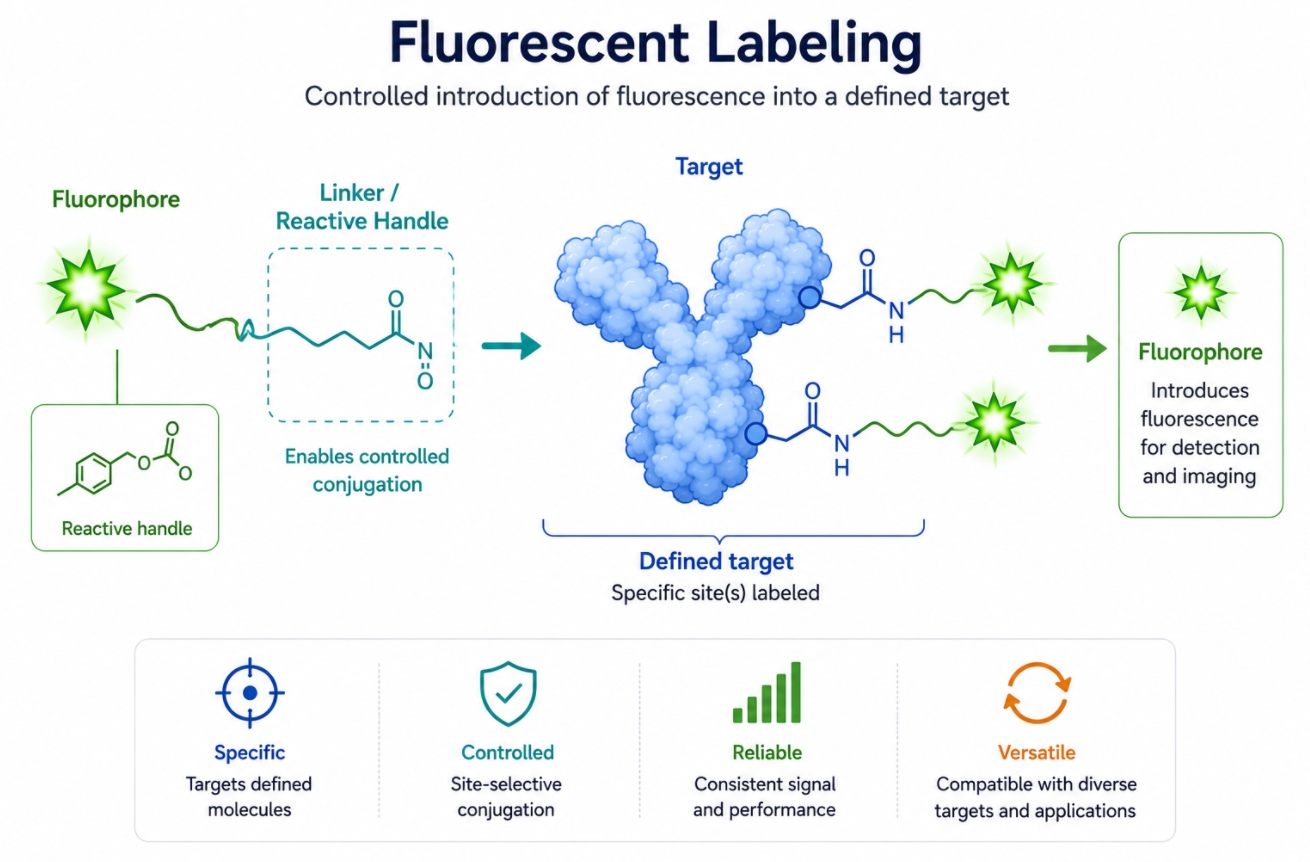 fluorescent labeling concept