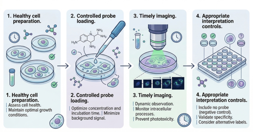Live-cell lysosome staining workflow