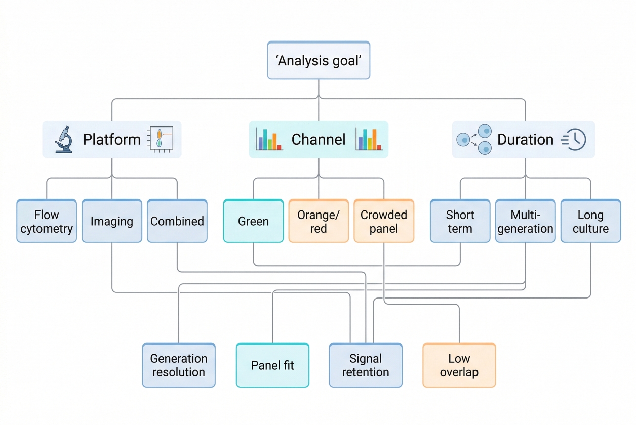 proliferation tracer selection workflow