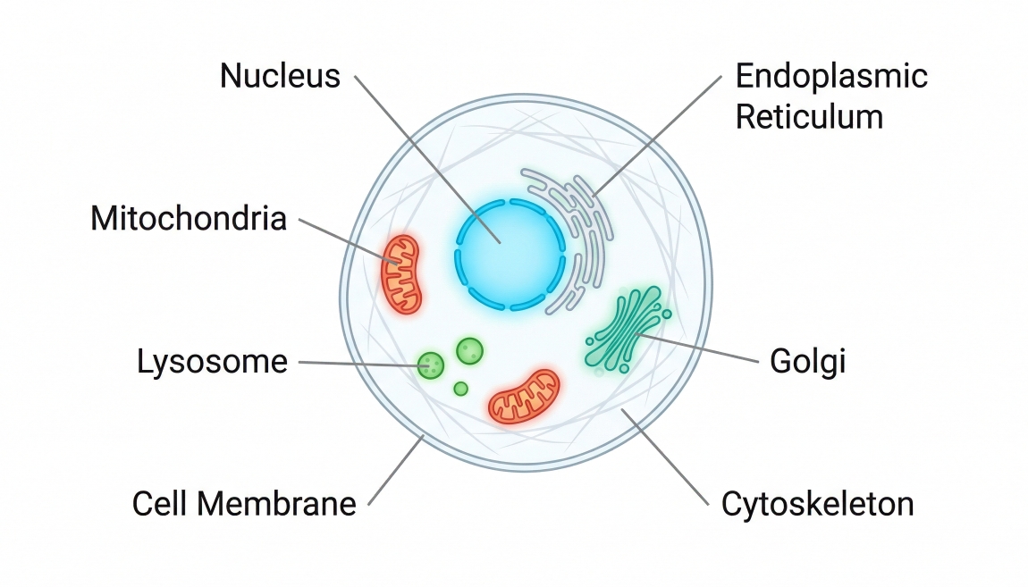 organelle specific cell staining
