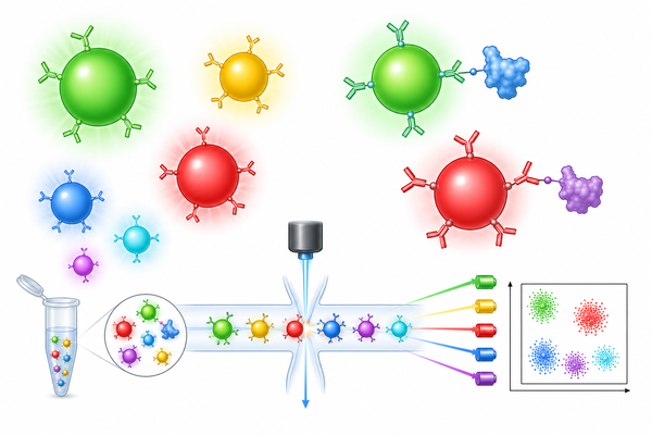 Fluorescent Labeling with Beads: Type Selection, Surface Coupling, Assay Workflow, and Signal Control Guide